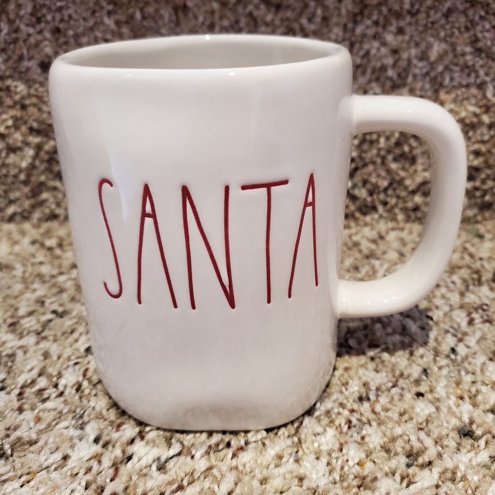 Rae Dunn Santa Christmas Mug